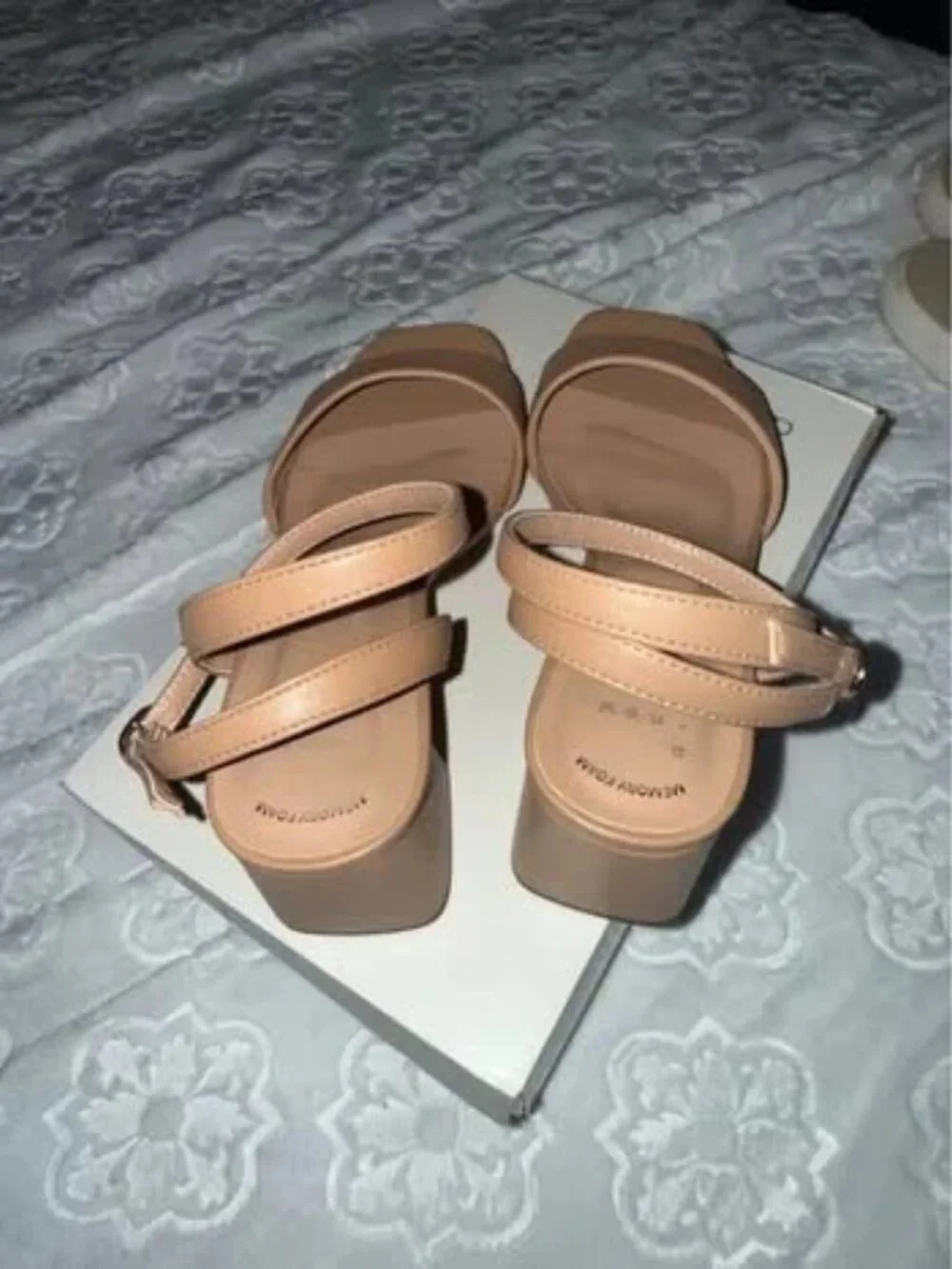 A new day tan heels